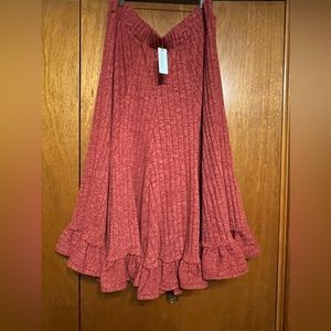 NWT Anthropologie sweater skirt sz 2x